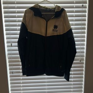 Men’s Notre Dame rain jacket